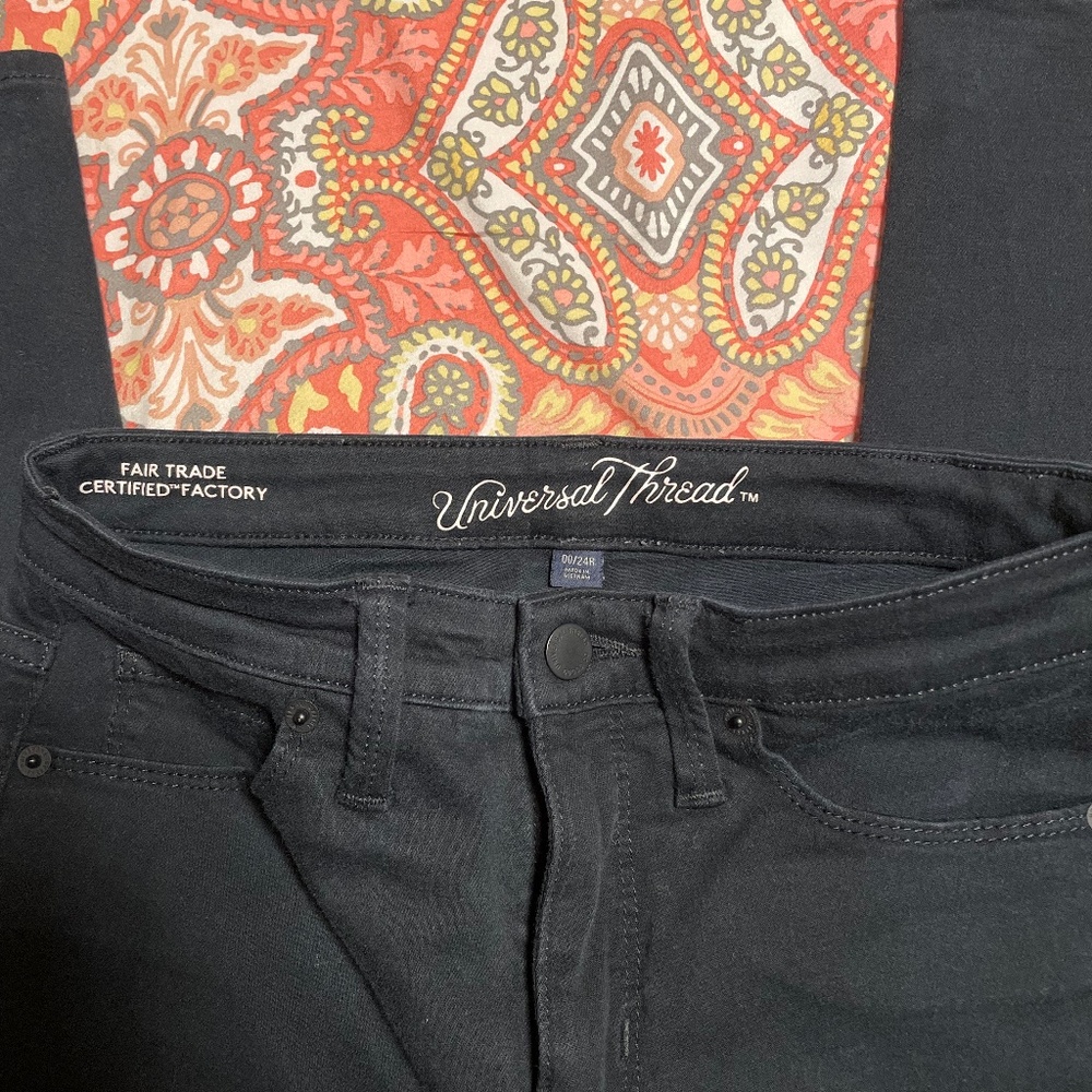 High Rise Skinny "Universal Thread" Jeans